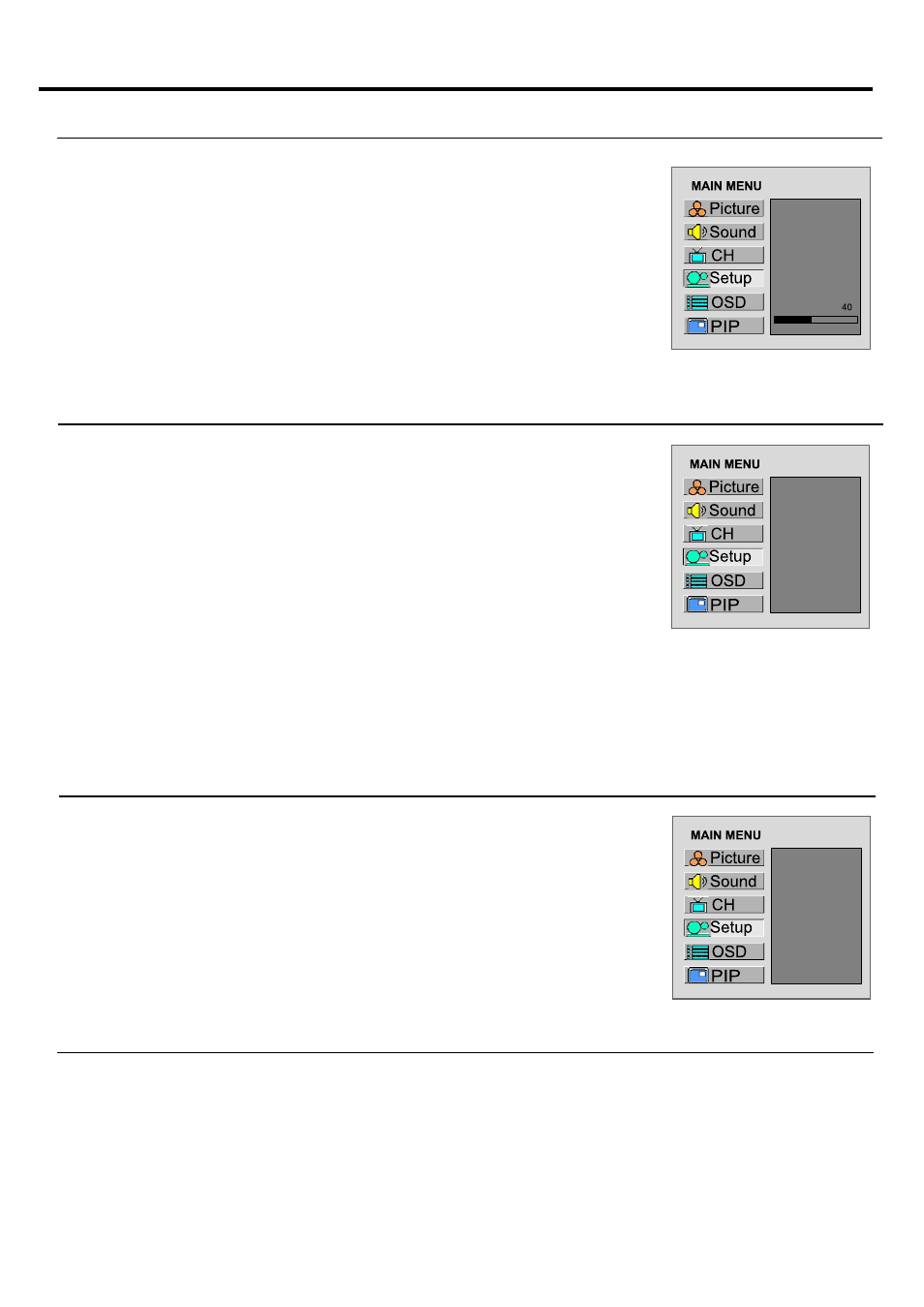 Setting system in ypbpr mode | Palsonic TFTV930 User Manual | Page 29 / 36