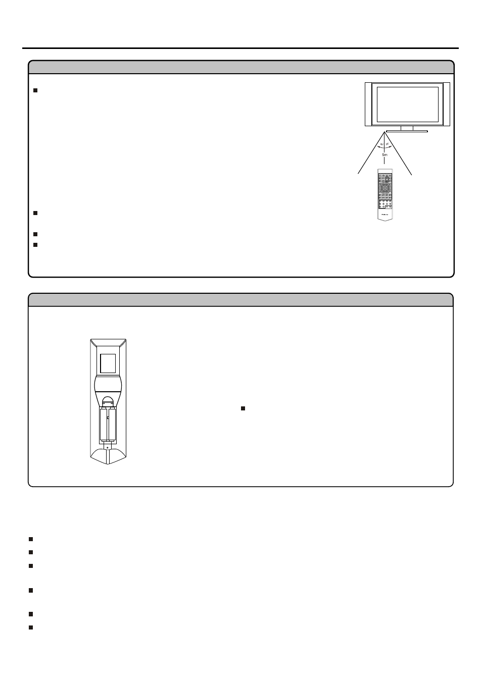 Remote control | Palsonic TFTV930 User Manual | Page 8 / 36