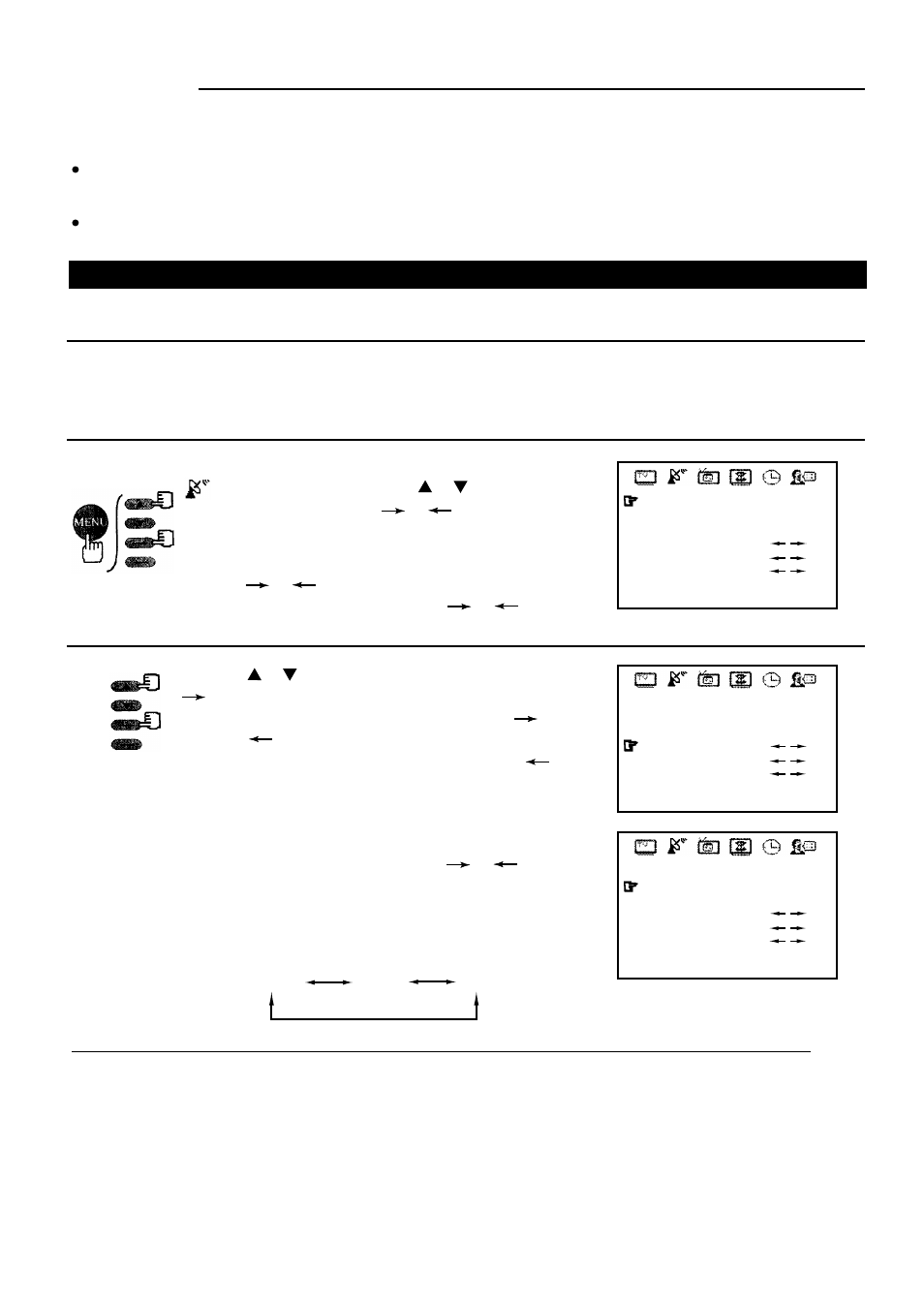 Tuning in (continued), Operation | Palsonic 6159G User Manual | Page 11 / 25