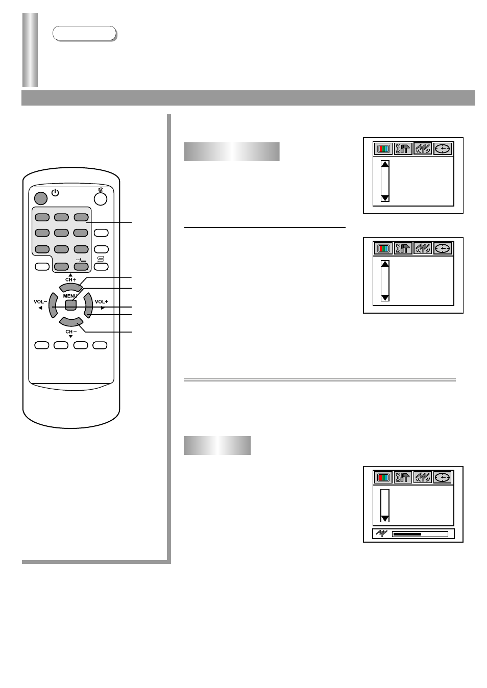 Tuning in, Channel skipping/fine tuning, Fine tuning | Continued), Channel skipping operations | Palsonic 5125PF User Manual | Page 17 / 29