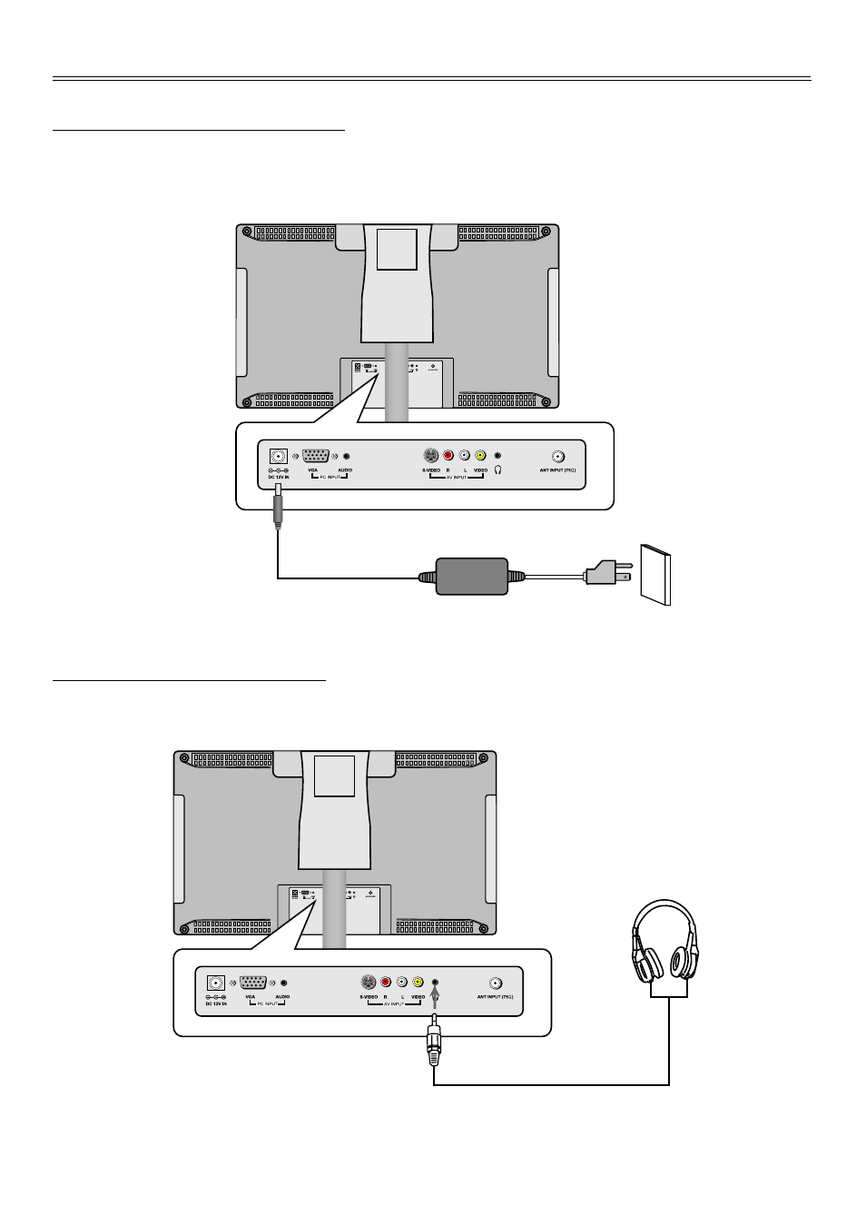 System connections | Palsonic TFTV1720D User Manual | Page 16 / 34