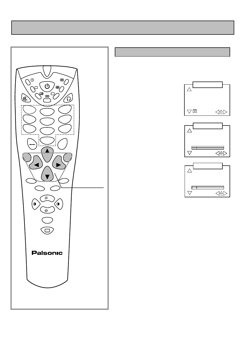 Tuning in, Manual tuning | Palsonic 6850TGPF User Manual | Page 16 / 34