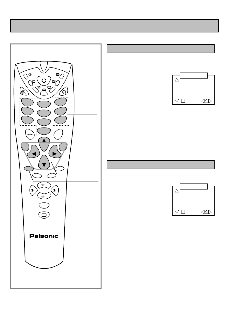 Timer setting, Setting clock | Palsonic 6850TGPF User Manual | Page 25 / 34