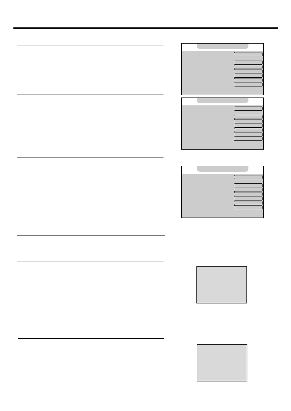 Setting system, Setting menu background, Setting wss | Setting blue screen, Setting sleep timer, Setting timer, Setting on program and on volume | Palsonic TFTV815S User Manual | Page 28 / 36