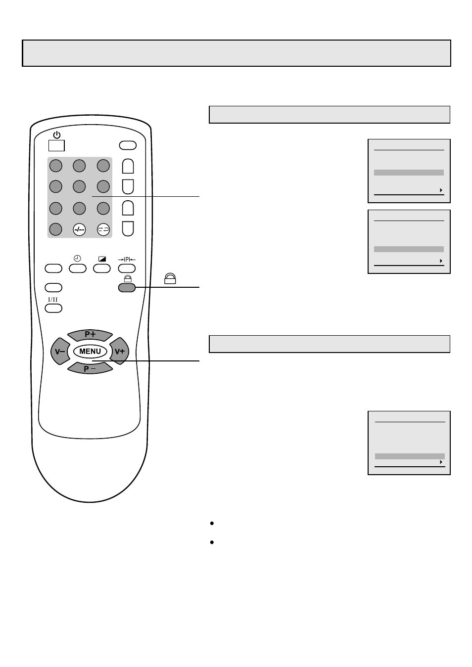 Lock setting, Hotel lock setup, Plug & play function | Palsonic 6860PFST User Manual | Page 25 / 30