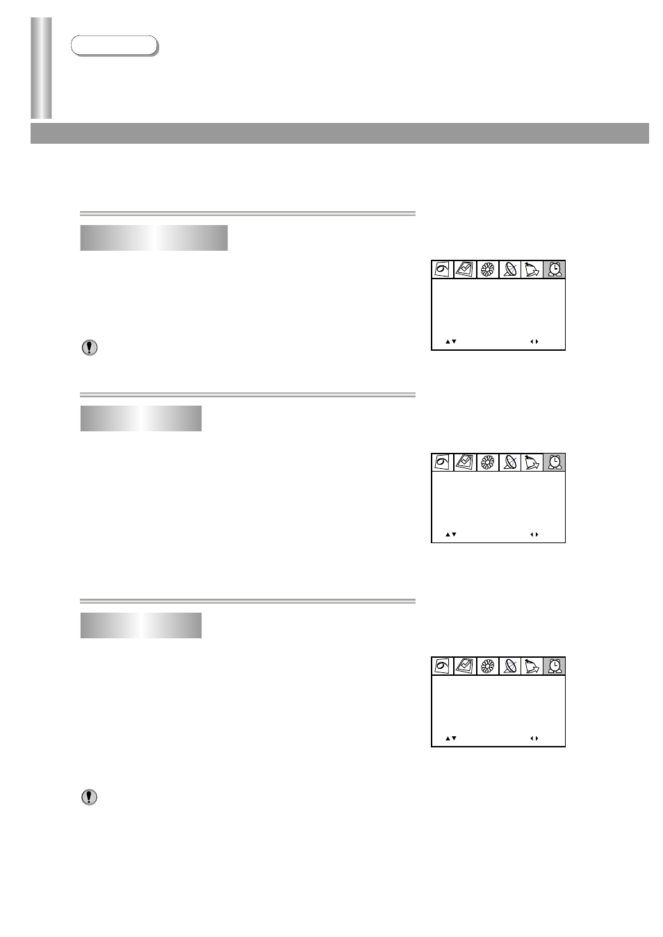 Clock setting, Operations | Palsonic 3435TS User Manual | Page 21 / 29