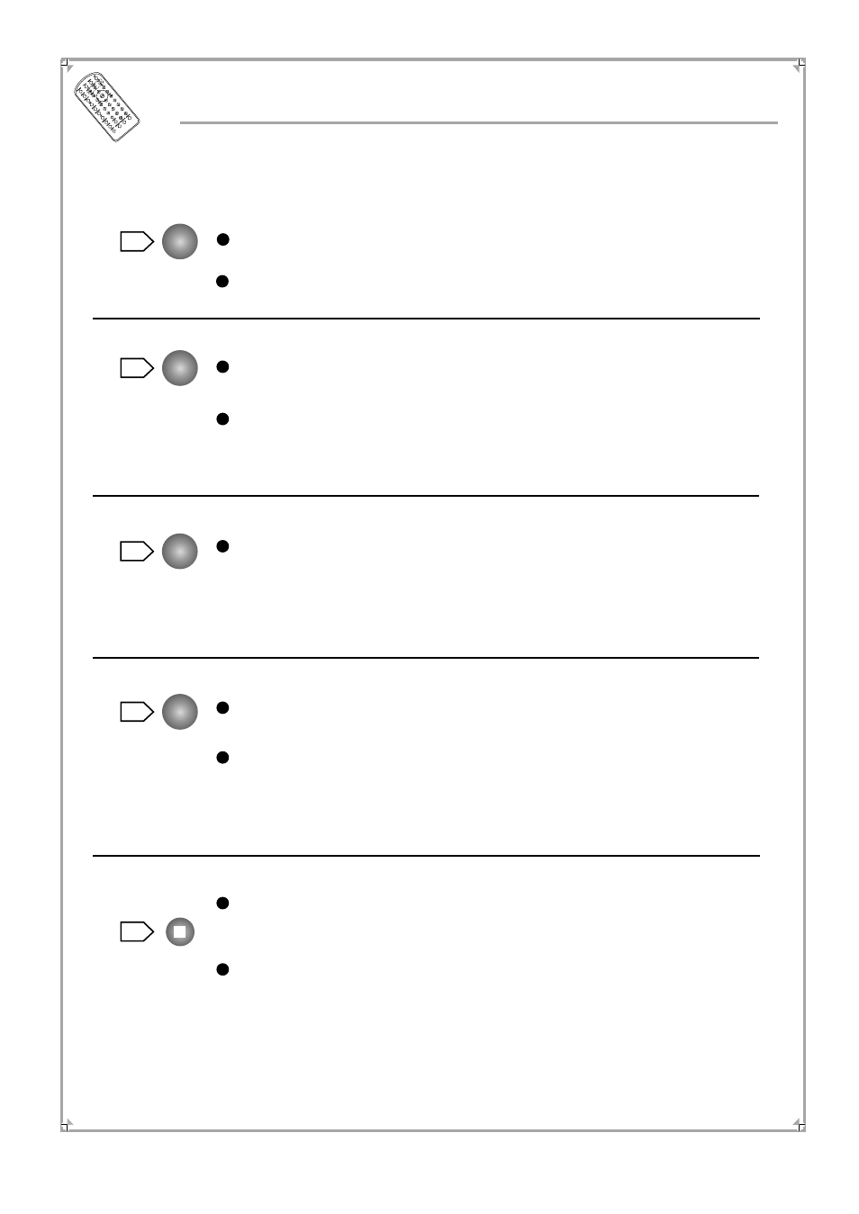 Remote controller operation | Palsonic PVP100 User Manual | Page 25 / 44