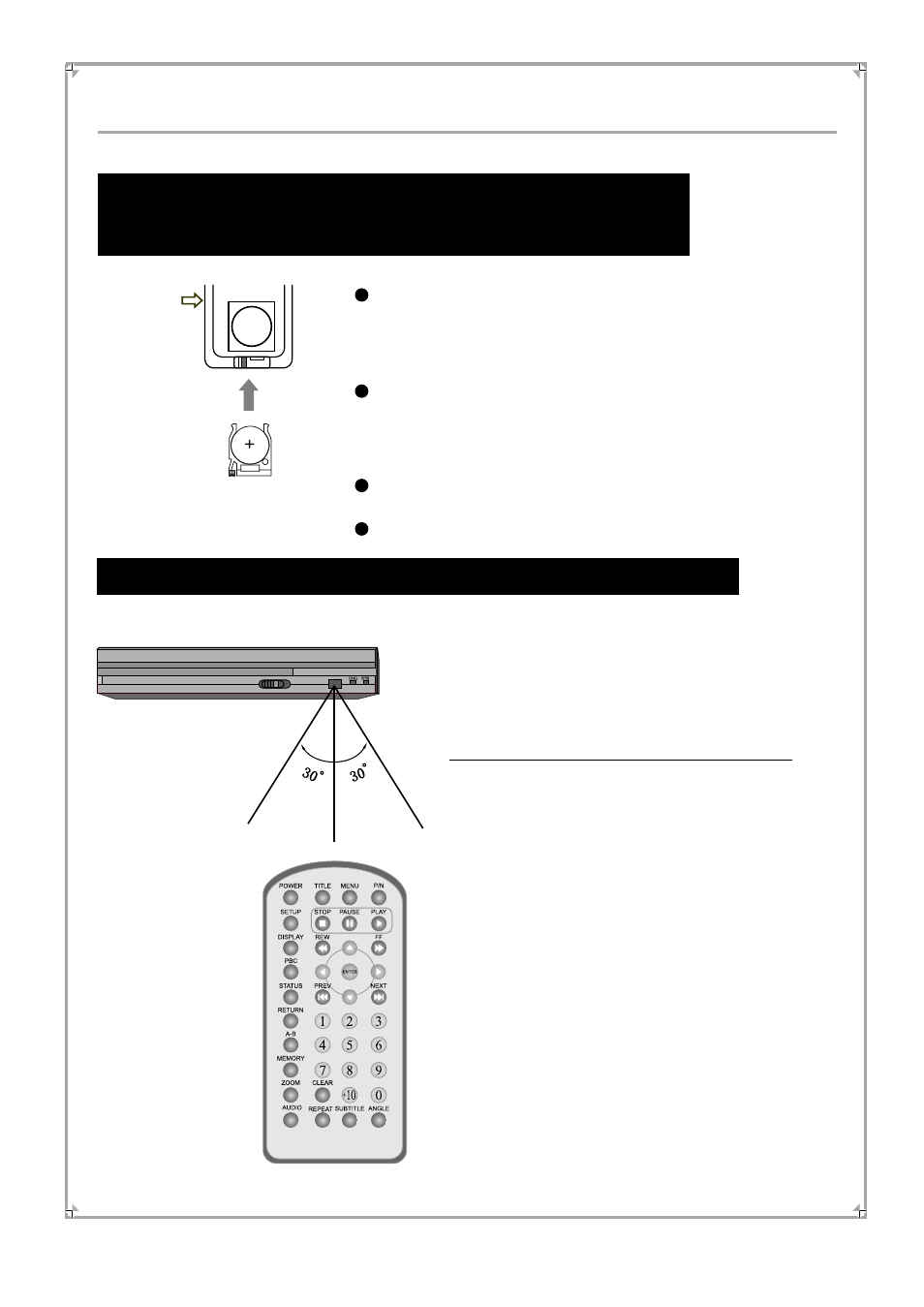 Using remote controller, Operate with the remote controller correctly | Palsonic PVP100 User Manual | Page 42 / 44