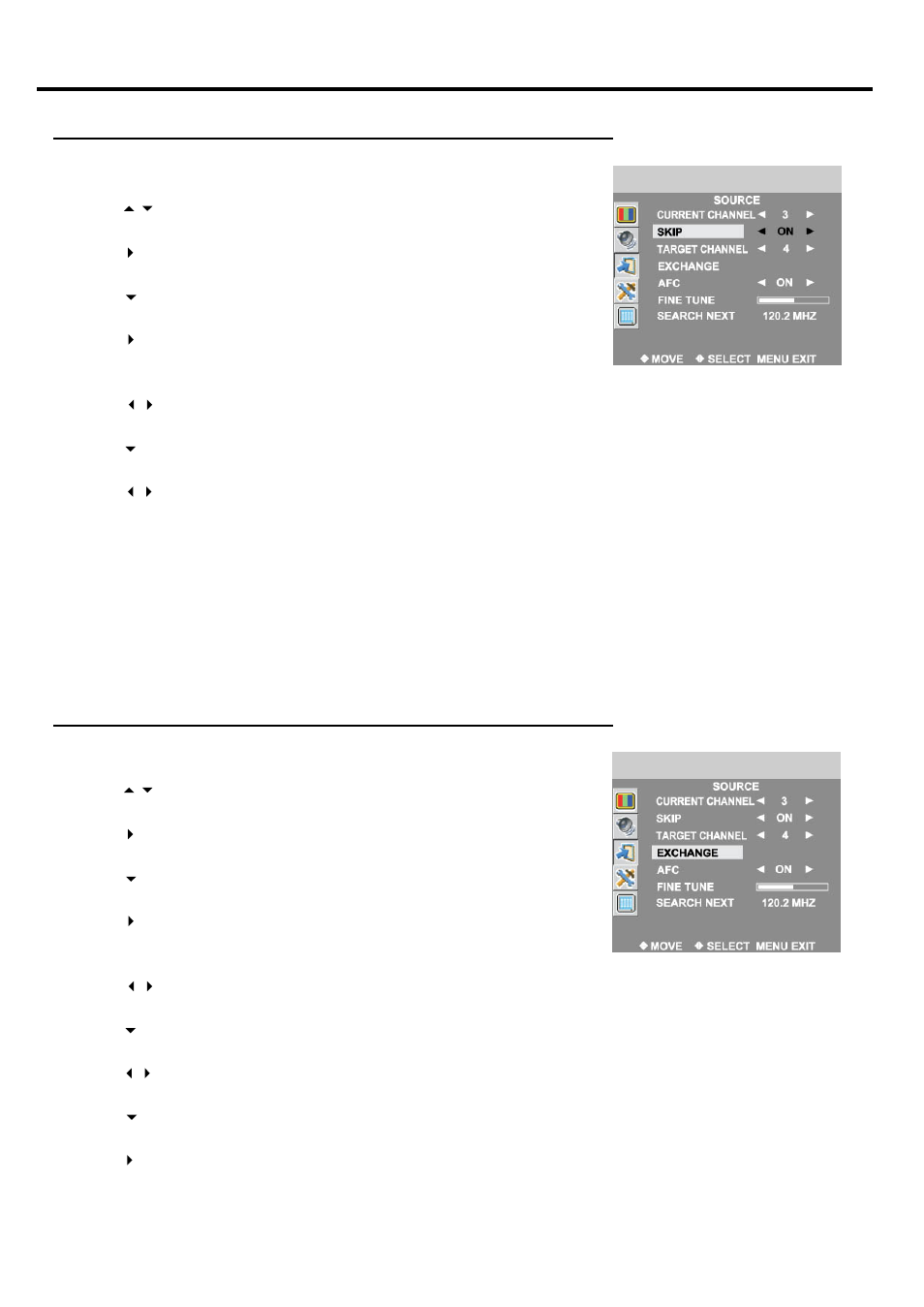 Viewing tv programs | Palsonic TFTV812U User Manual | Page 21 / 36