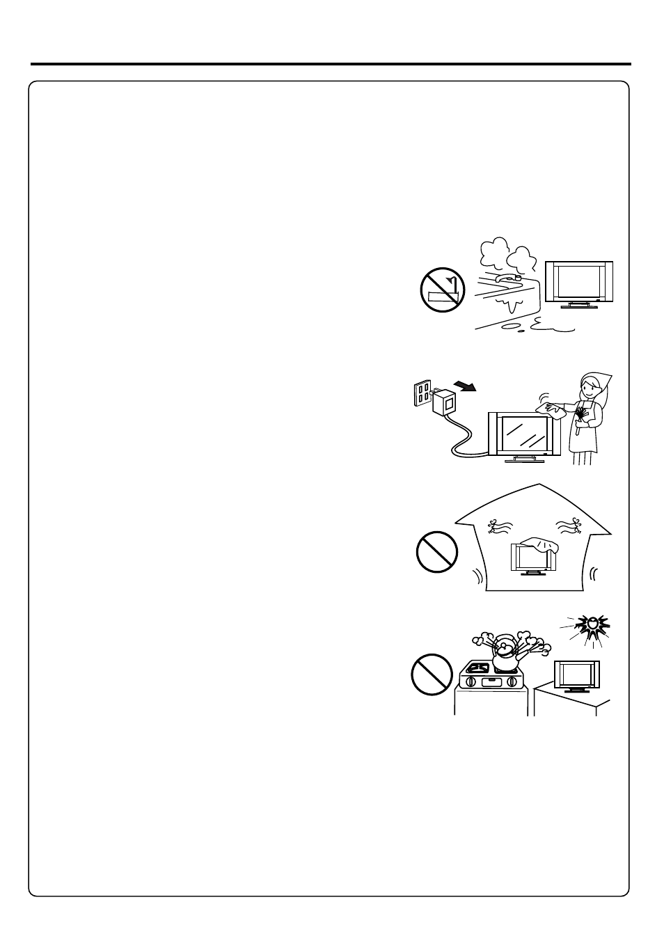 Important safety precautions | Palsonic TFTV812U User Manual | Page 5 / 36