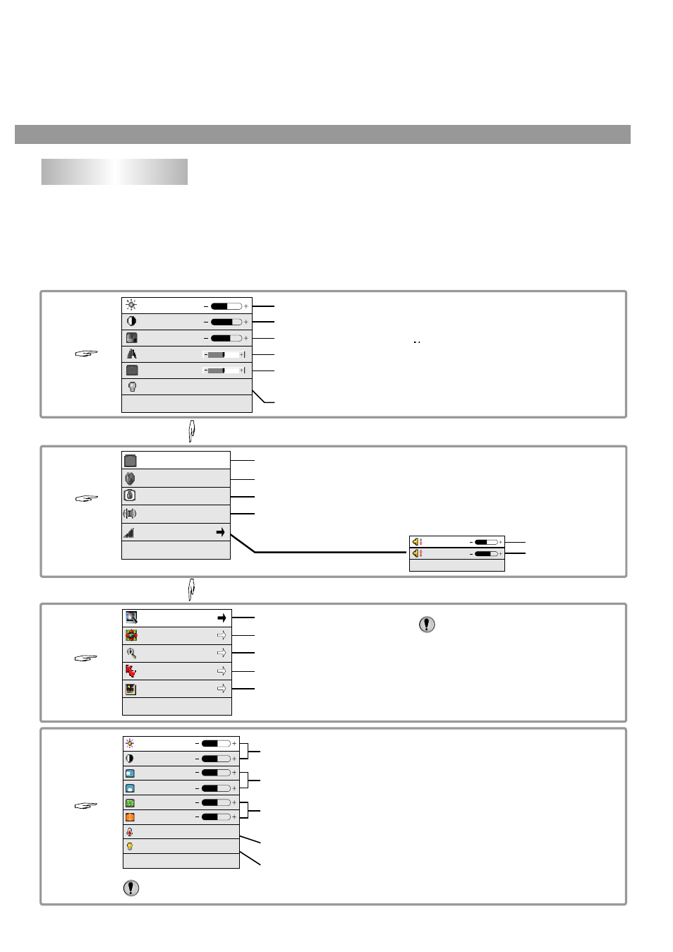 Menu introduction | Palsonic TFTV-510 User Manual | Page 16 / 31
