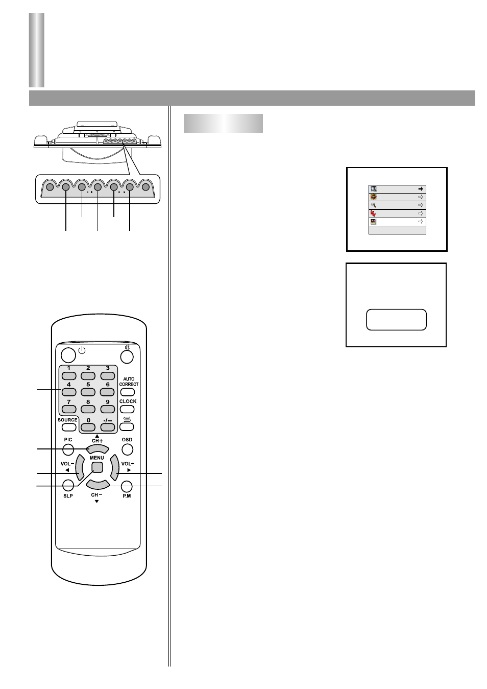 Operations in tv mode, Channel preset, Channel edit channel edit | Continued) | Palsonic TFTV-510 User Manual | Page 19 / 31