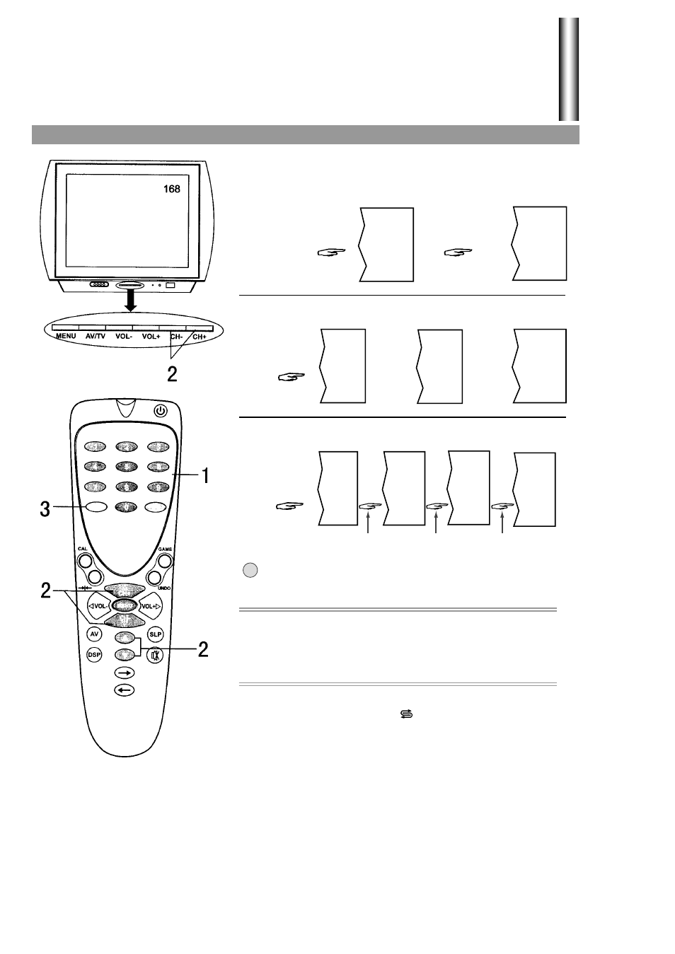 Channel selection | Palsonic 5160G User Manual | Page 18 / 27
