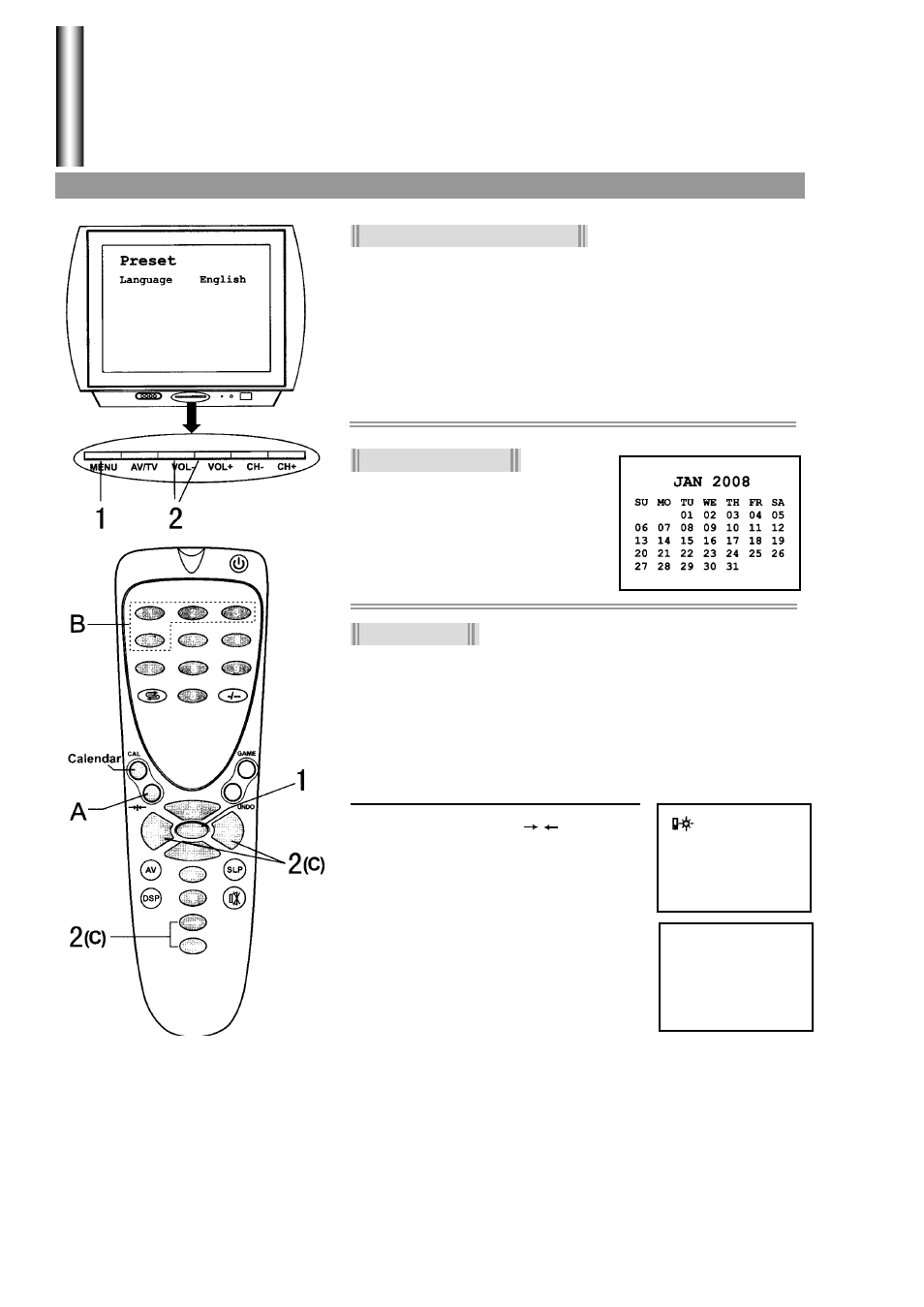 System setting | Palsonic 5160G User Manual | Page 23 / 27