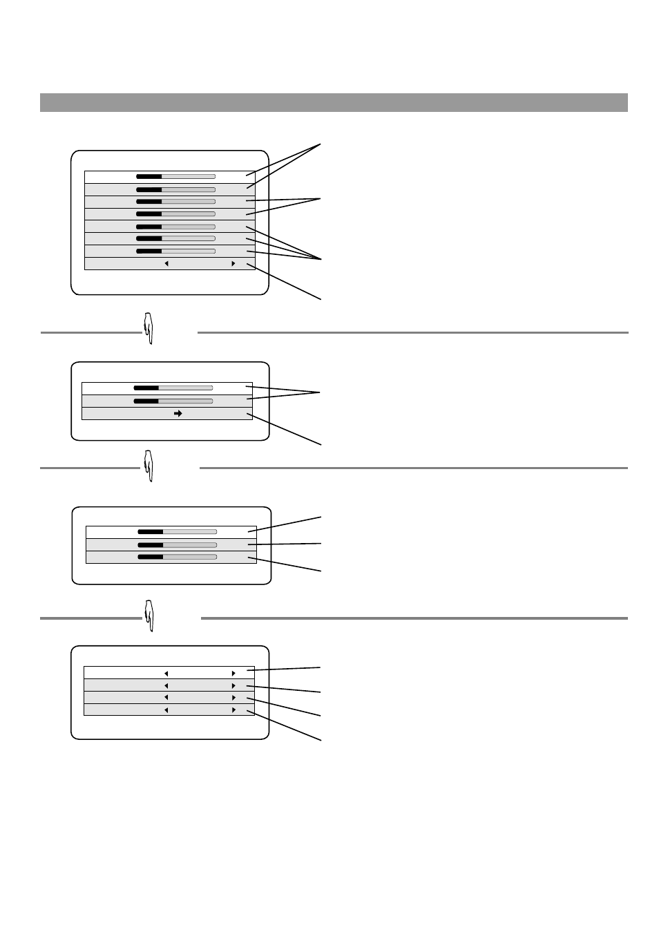 Setup, Picture position, Picture setting | Palsonic TFTV-760 User Manual | Page 16 / 31