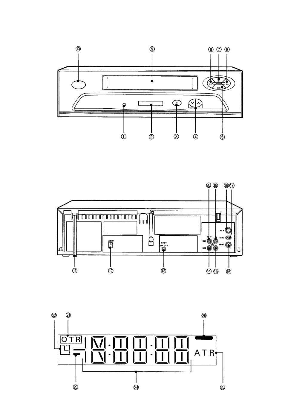 Palsonic VCR9688 User Manual | Page 4 / 27