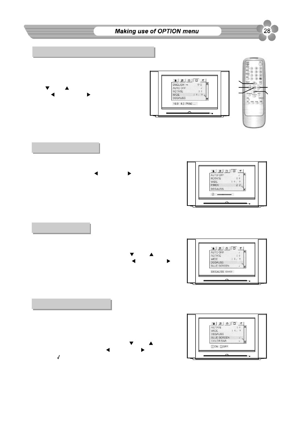 Palsonic 76WSHD User Manual | Page 32 / 45