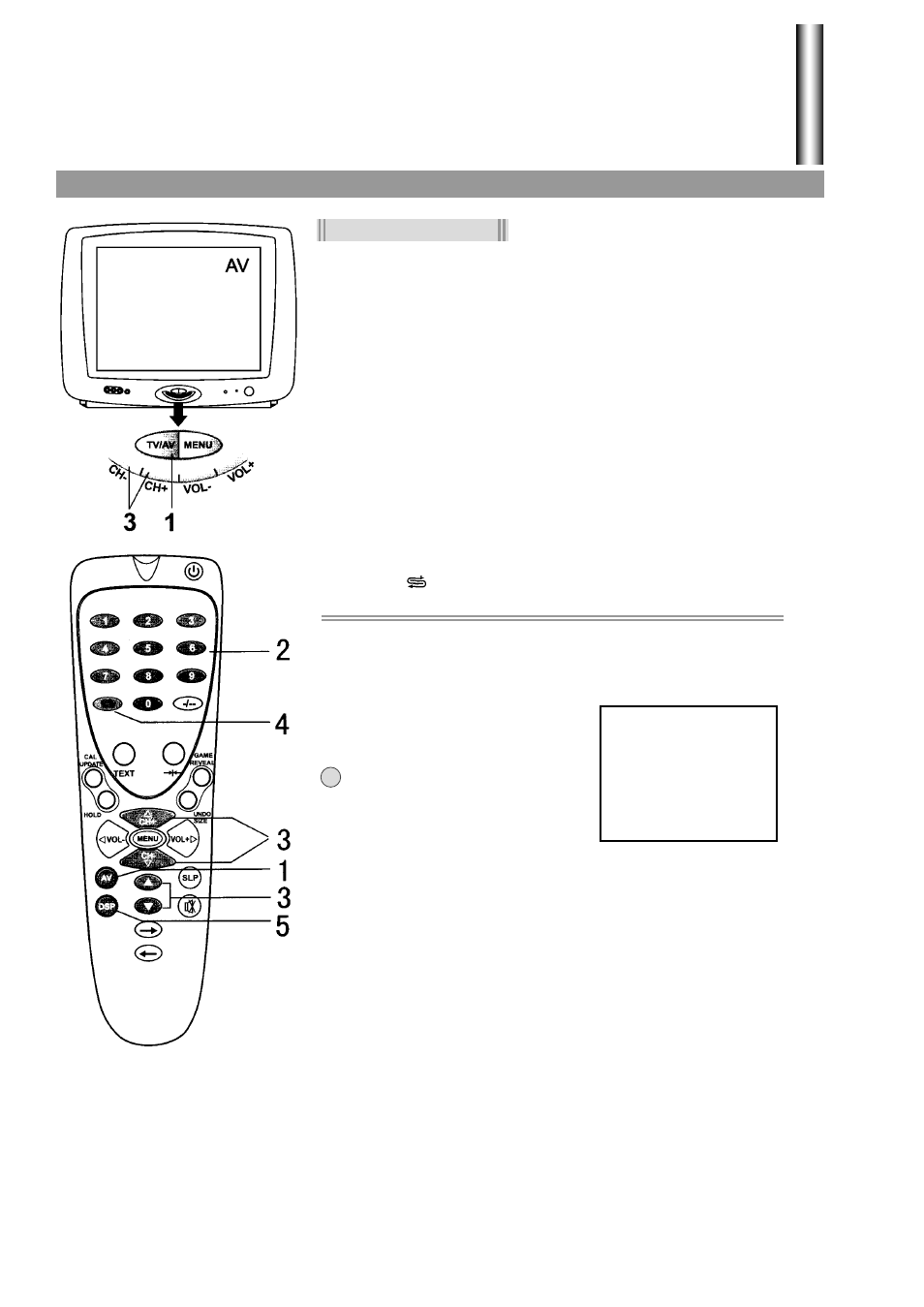 Select input signal | Palsonic 3425G User Manual | Page 14 / 28