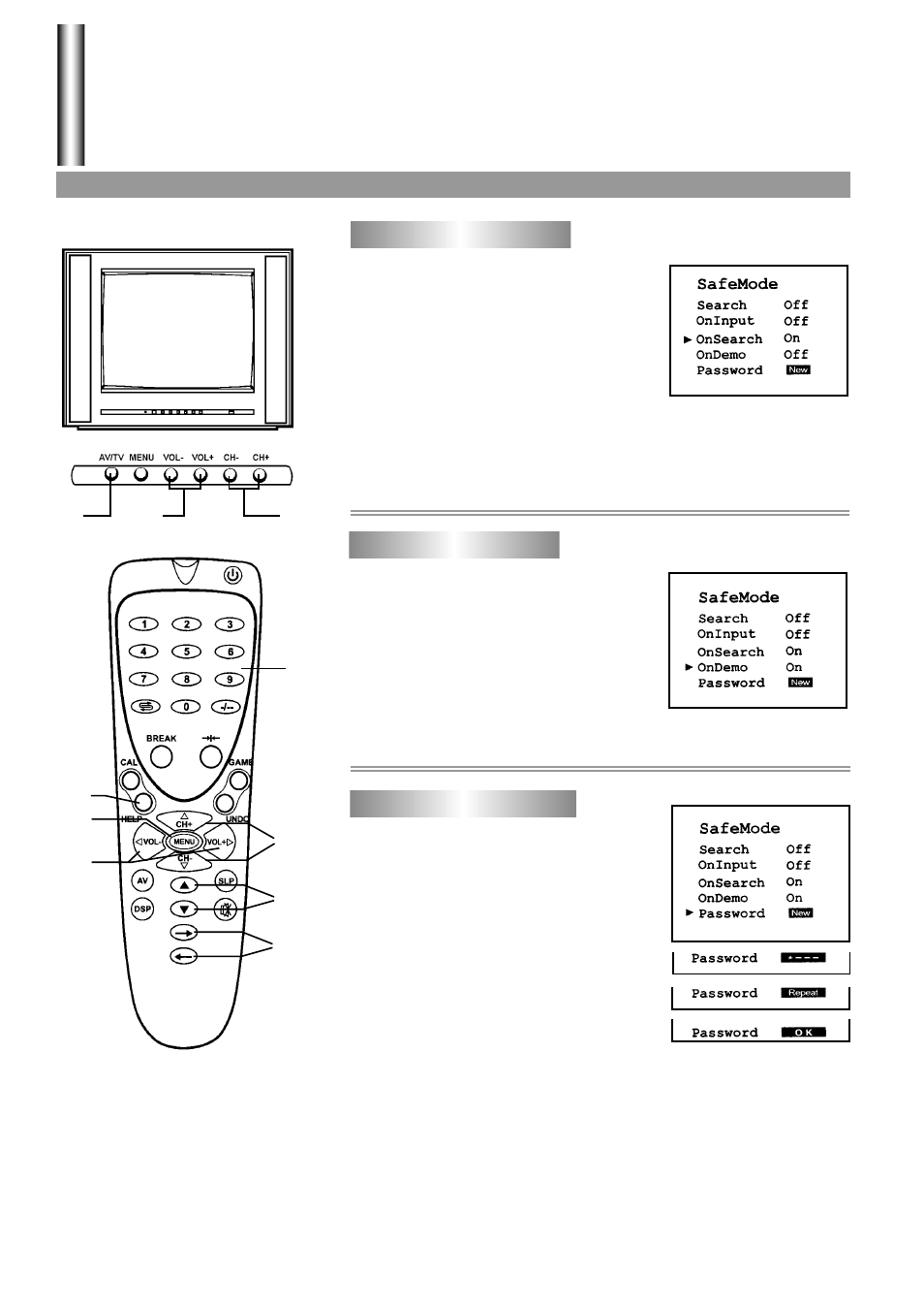 Safe mode | Palsonic 3430G User Manual | Page 28 / 31