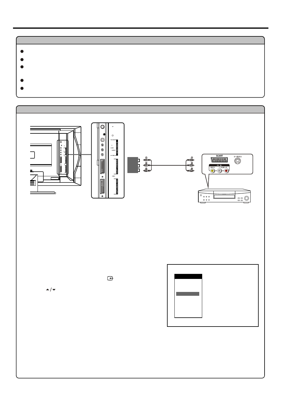 Connections | Palsonic TFTV680 User Manual | Page 12 / 35