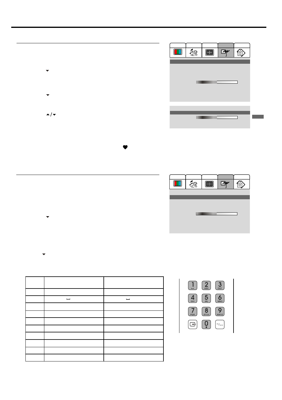 Viewing tv programs, Setting favorite channel, Editing program name | Palsonic TFTV680 User Manual | Page 19 / 35