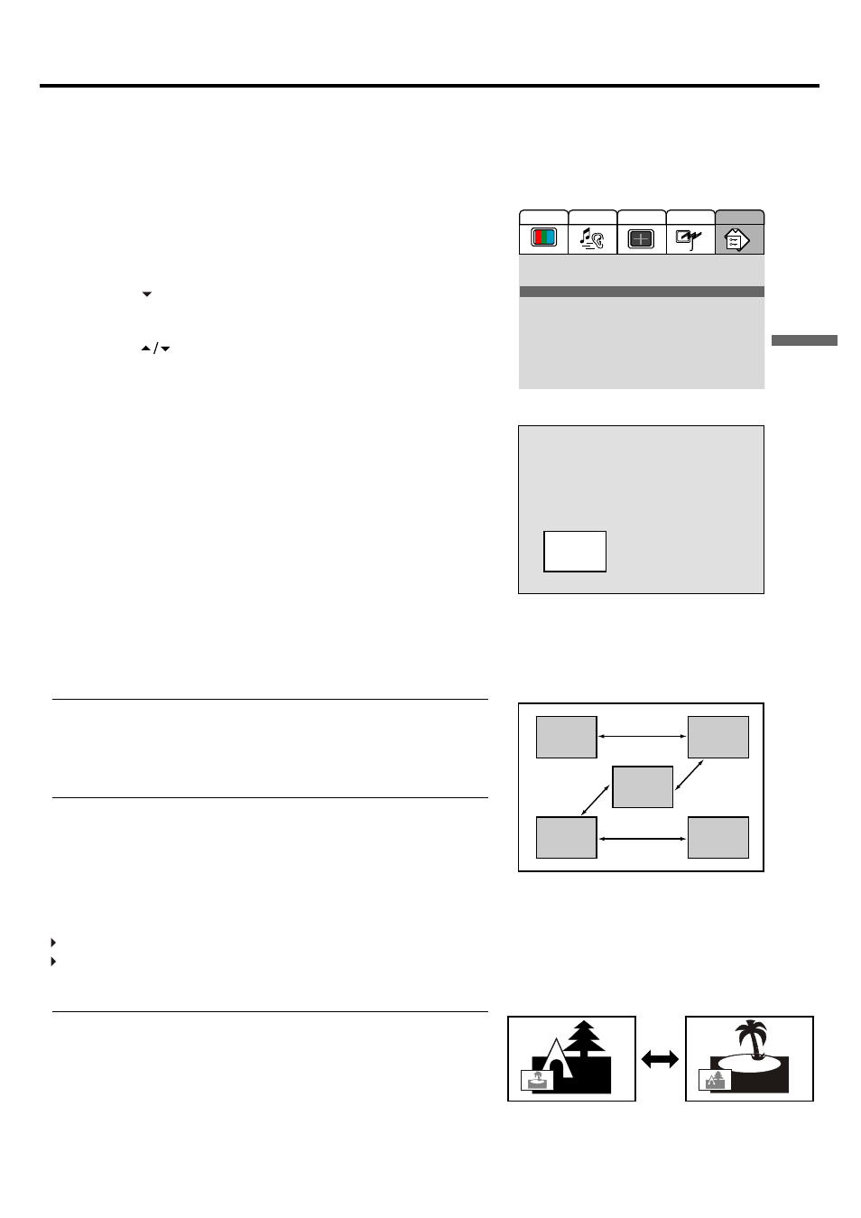 Pip operations, Viewing the picture-in-picture, Using the pip-pos button | Using the active-win button, Swap the contents of the pip image and main image | Palsonic TFTV680 User Manual | Page 28 / 35