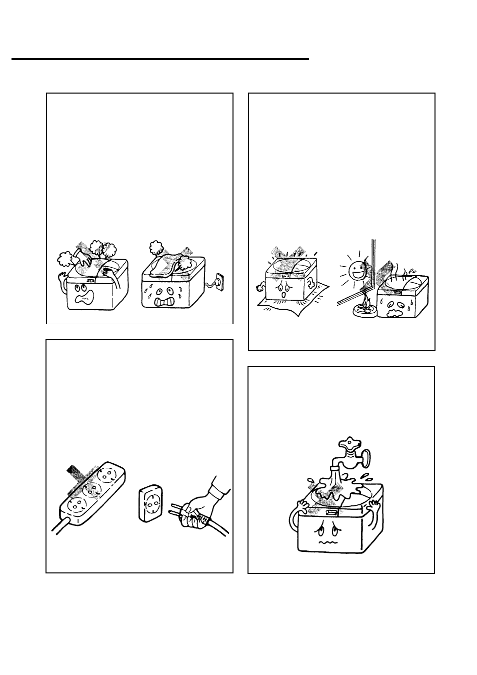 Safety instructions, Suitabie locations, Baking process | Power supply, Main unit | Palsonic PAB-3000 User Manual | Page 9 / 14