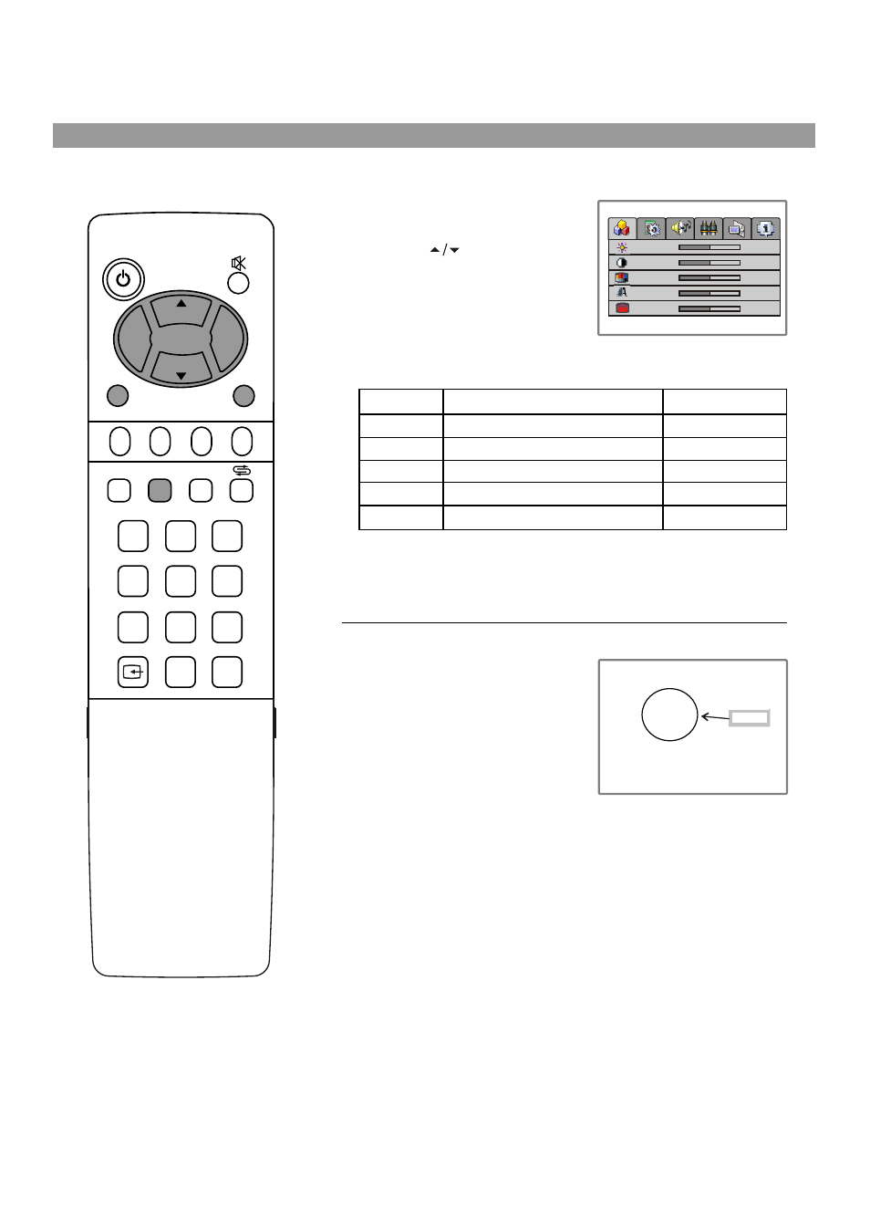 Operations, Picture adjustment | Palsonic TFTV435 User Manual | Page 23 / 32