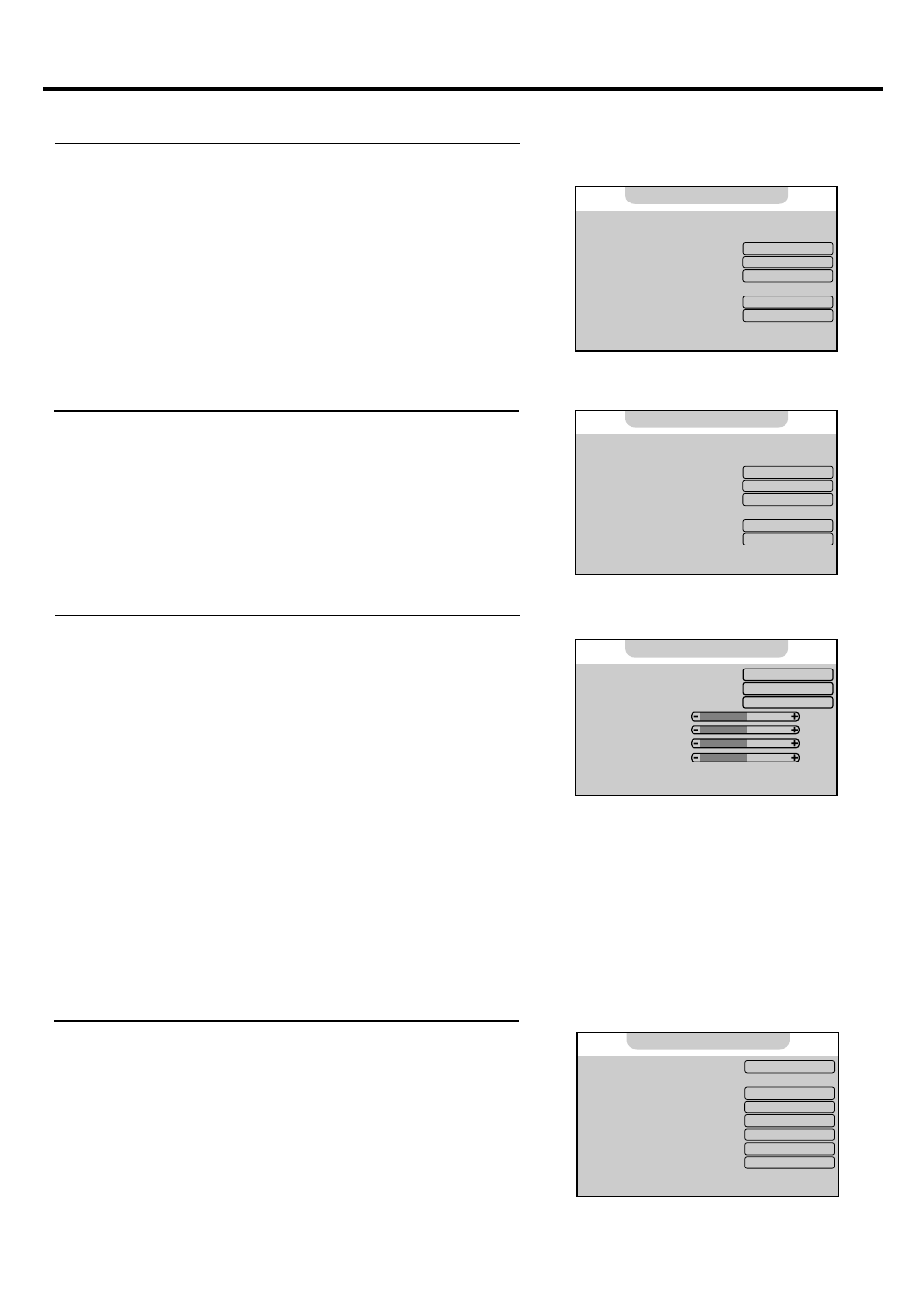 Setting system, Setting colour system, Setting sound system | Changing screen aspect ratio, Selecting menu language | Palsonic TFTV935S User Manual | Page 27 / 36