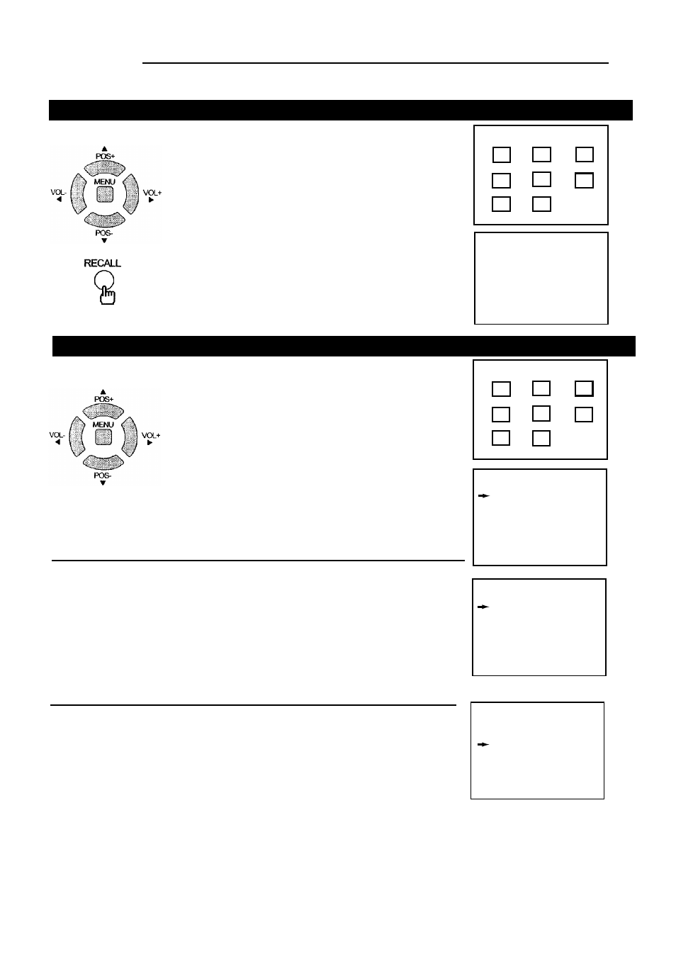 Calendar function, Child lock, Other functions | Operation | Palsonic 5120S User Manual | Page 19 / 24
