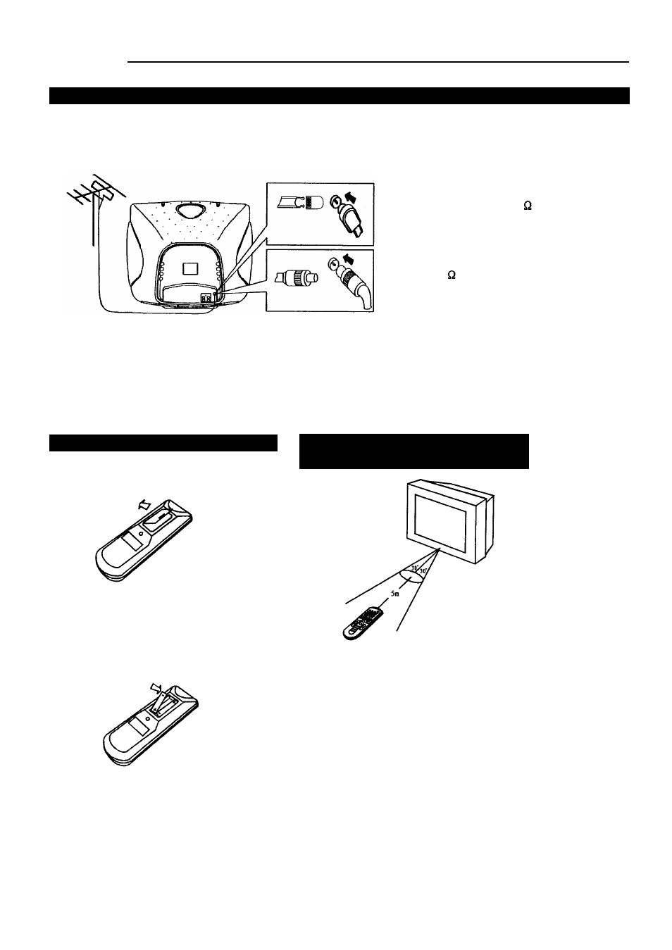 Antenna installation, Remote battery installation | Palsonic 5120S User Manual | Page 5 / 24