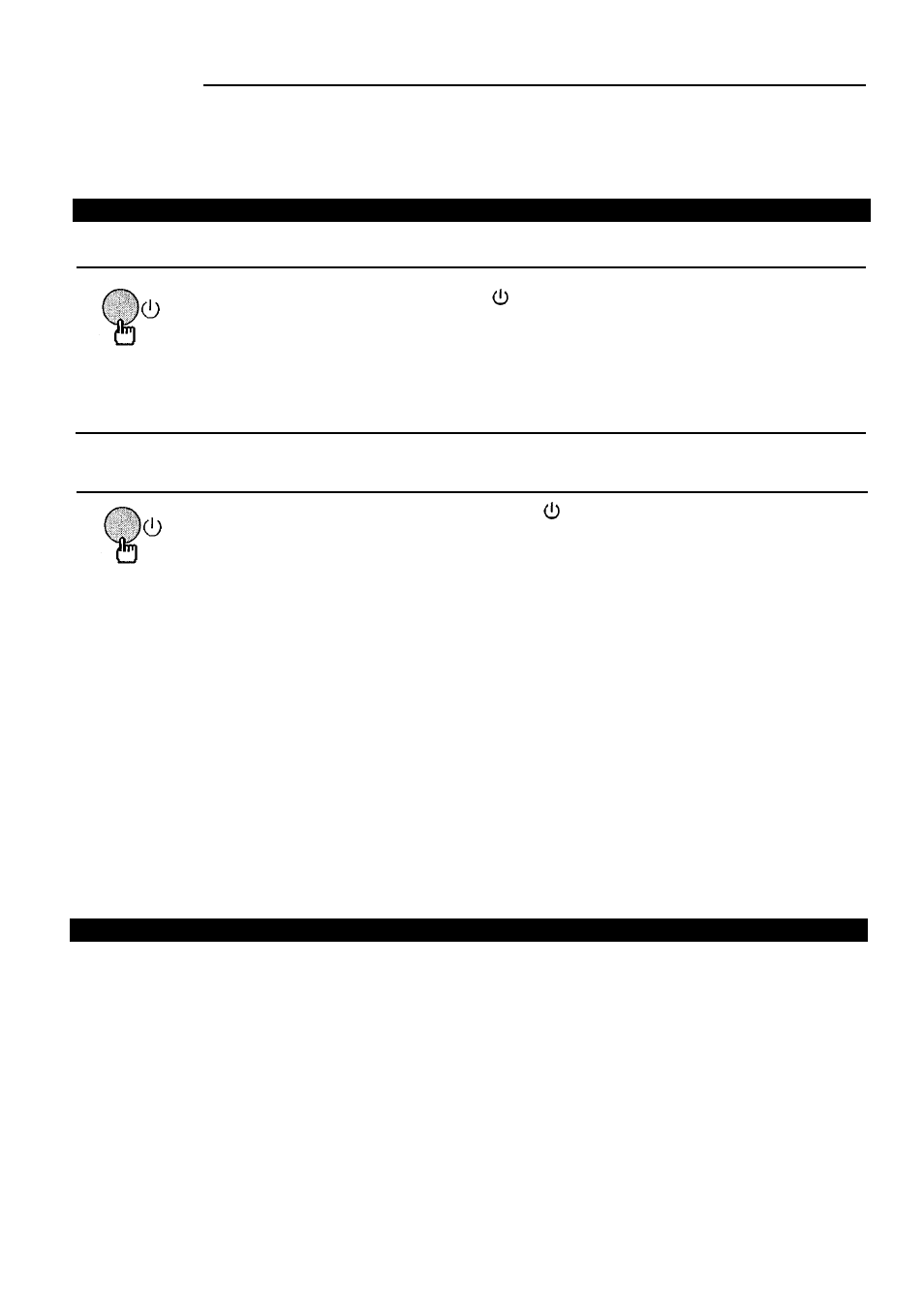 Turning power on/off, Menu operation | Palsonic 5120S User Manual | Page 8 / 24