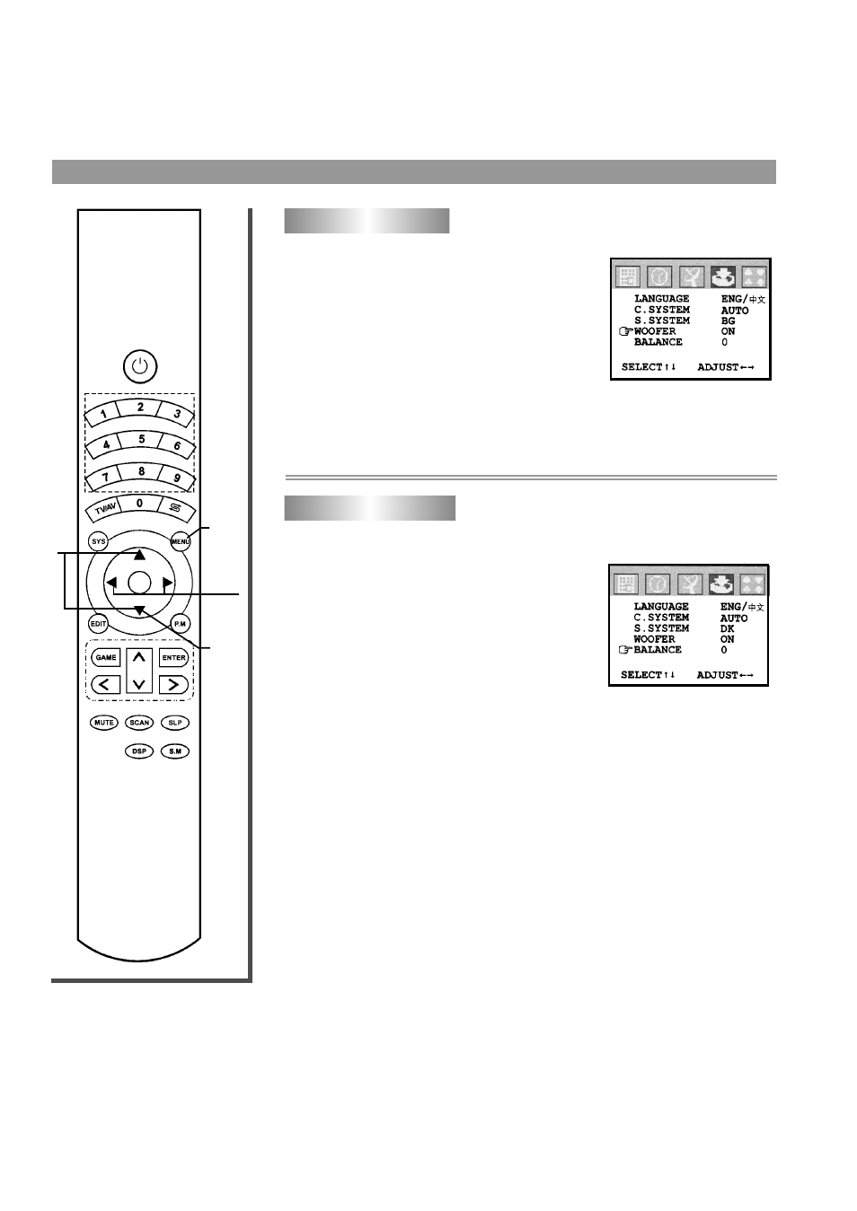 Palsonic 6825G User Manual | Page 21 / 31