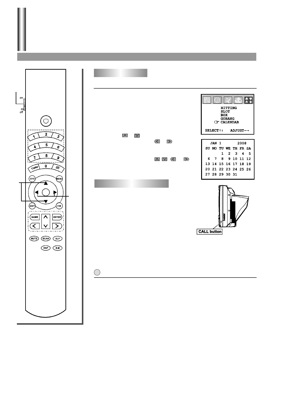 Other functions | Palsonic 6825G User Manual | Page 27 / 31