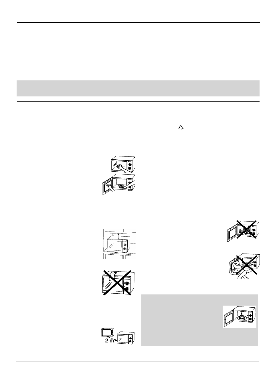 Electrical connection, Before you operate the oven, Warning | Palsonic PMO-500 243 User Manual | Page 3 / 14