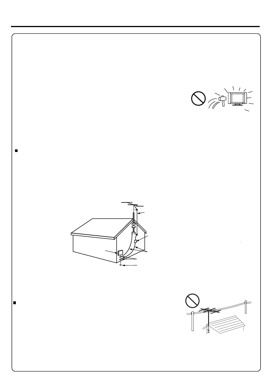 Important safety precautions, Continued) | Palsonic TFTV385YM User Manual | Page 6 / 27