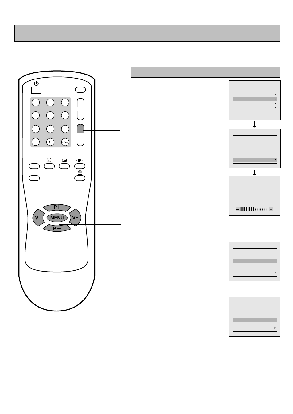 Tuning in, Manual search | Palsonic 6850TKPF User Manual | Page 14 / 29