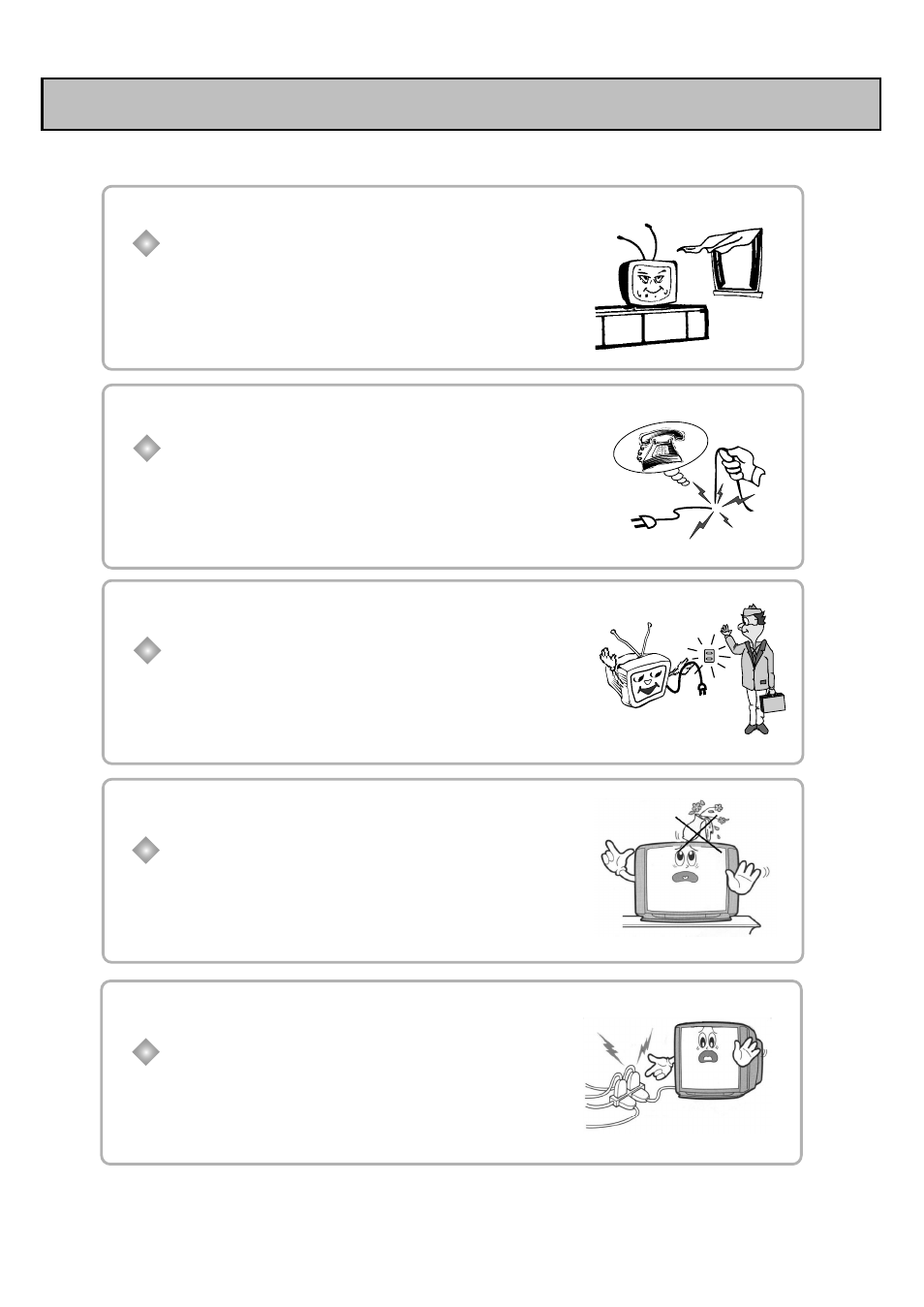 Safety precautions | Palsonic 6850TKPF User Manual | Page 4 / 29