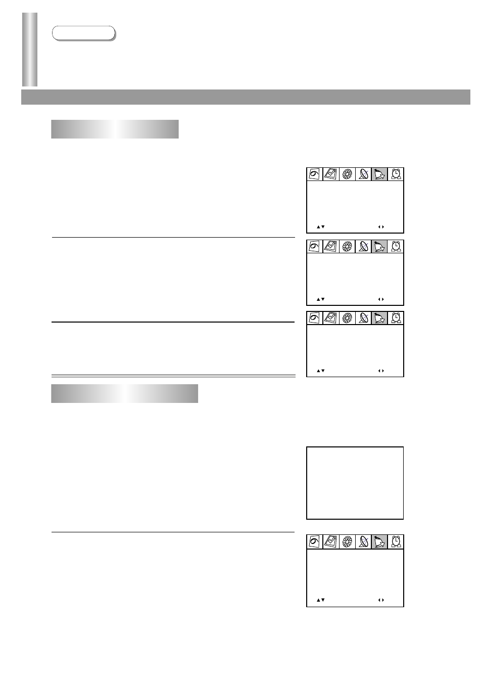 Editing programs, Continued), Operations | Channel exchange/copy, Setting colour/sound system | Palsonic 5130TS User Manual | Page 19 / 30