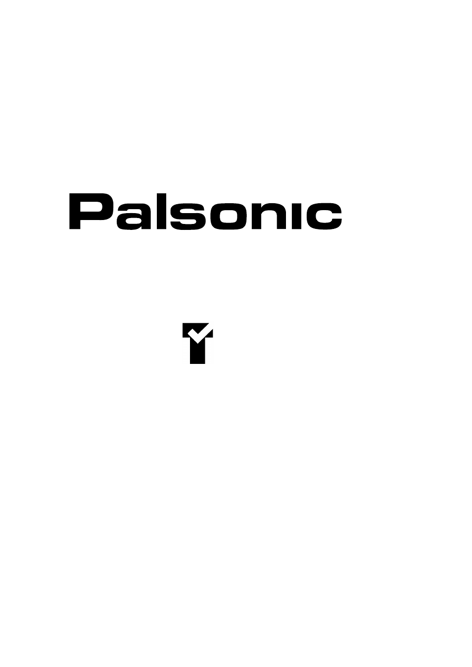 Palsonic 6830G User Manual | 25 pages