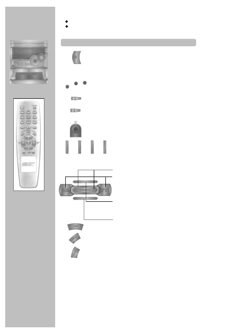 Controls, The system | Palsonic PSML-826 User Manual | Page 6 / 20