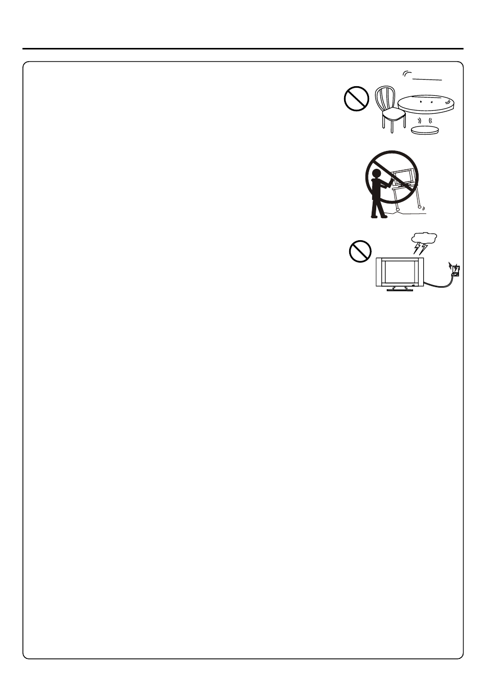 Important safety precautions | Palsonic TFTV681U User Manual | Page 6 / 36