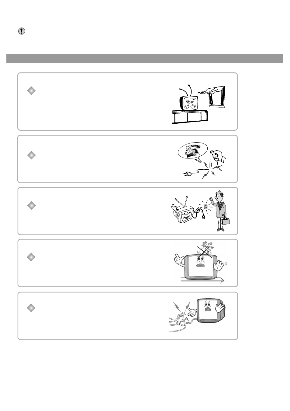Palsonic 51CM CORDLESS REMOTE COLOUR TELEVISION 5145PF User Manual | Page 6 / 30