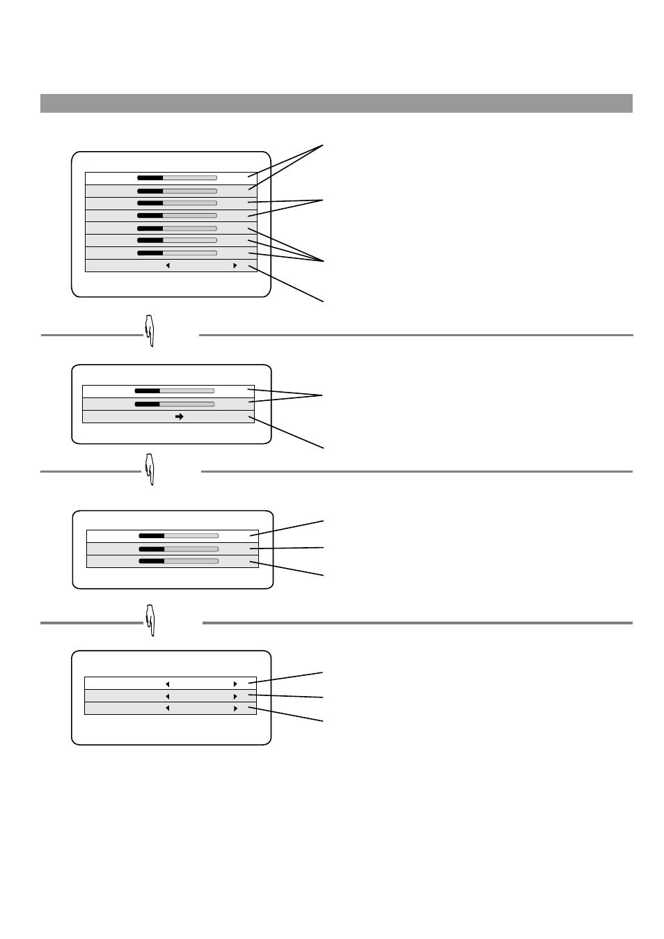 Setup, Picture position, Picture setting | Palsonic TFTV765 User Manual | Page 16 / 31