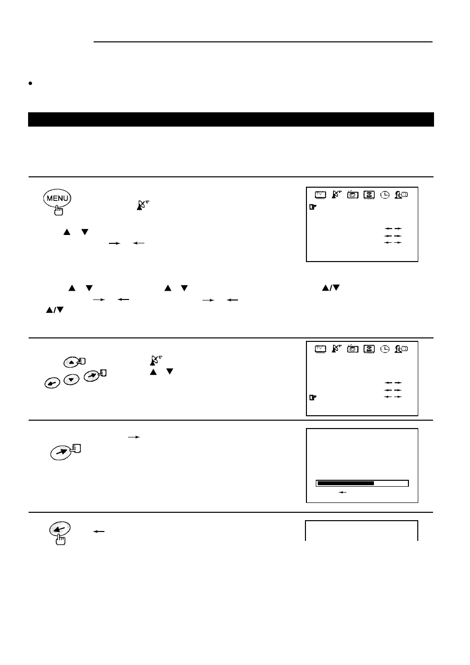 Operation, Tuning in | Palsonic 6827G User Manual | Page 10 / 25