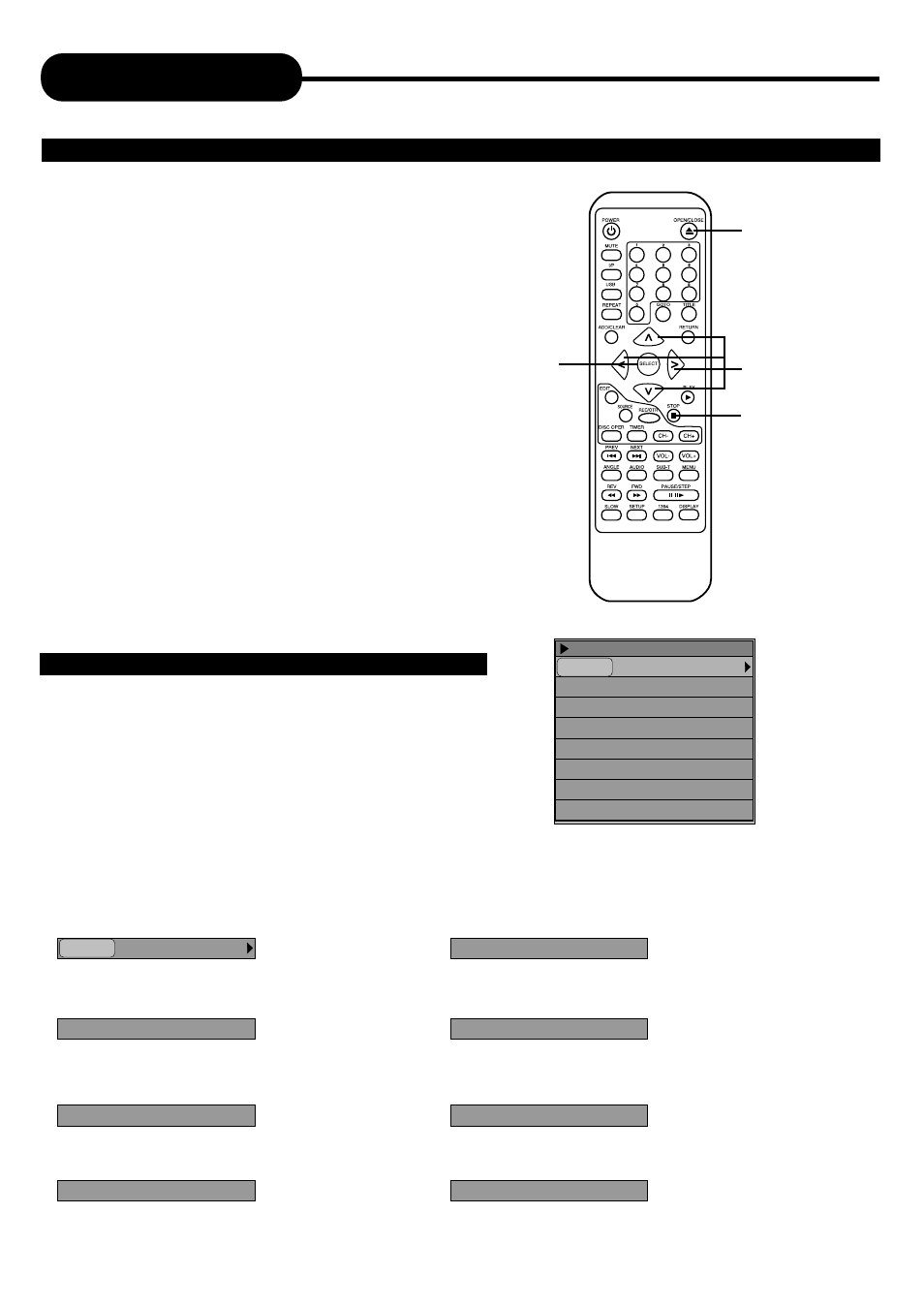 Playing back a disc | Palsonic DVDR313 User Manual | Page 16 / 37