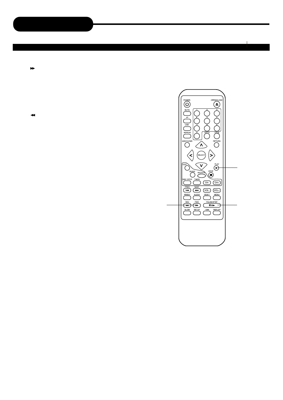 Playing back a disc | Palsonic DVDR313 User Manual | Page 17 / 37