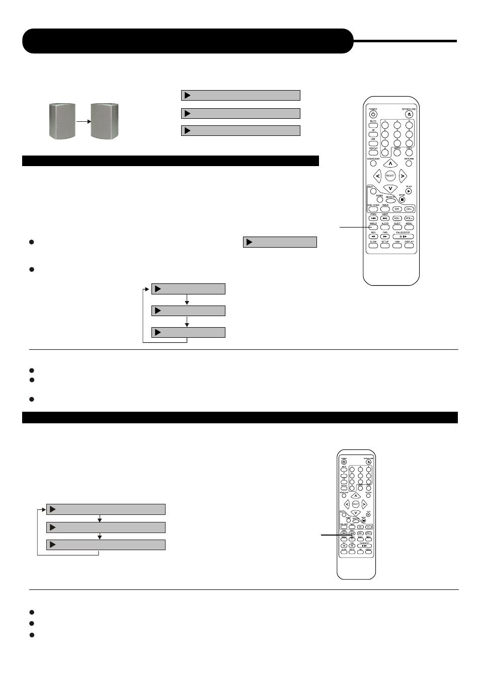 Selecting camera angles/language & audio settings | Palsonic DVDR313 User Manual | Page 22 / 37