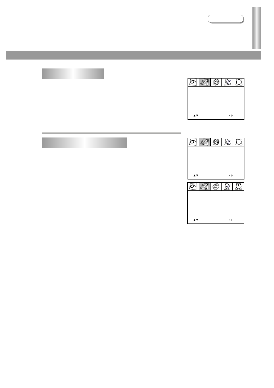 System setting, Operations, Colour/sound system setting background setting | Palsonic 6125TS User Manual | Page 25 / 31