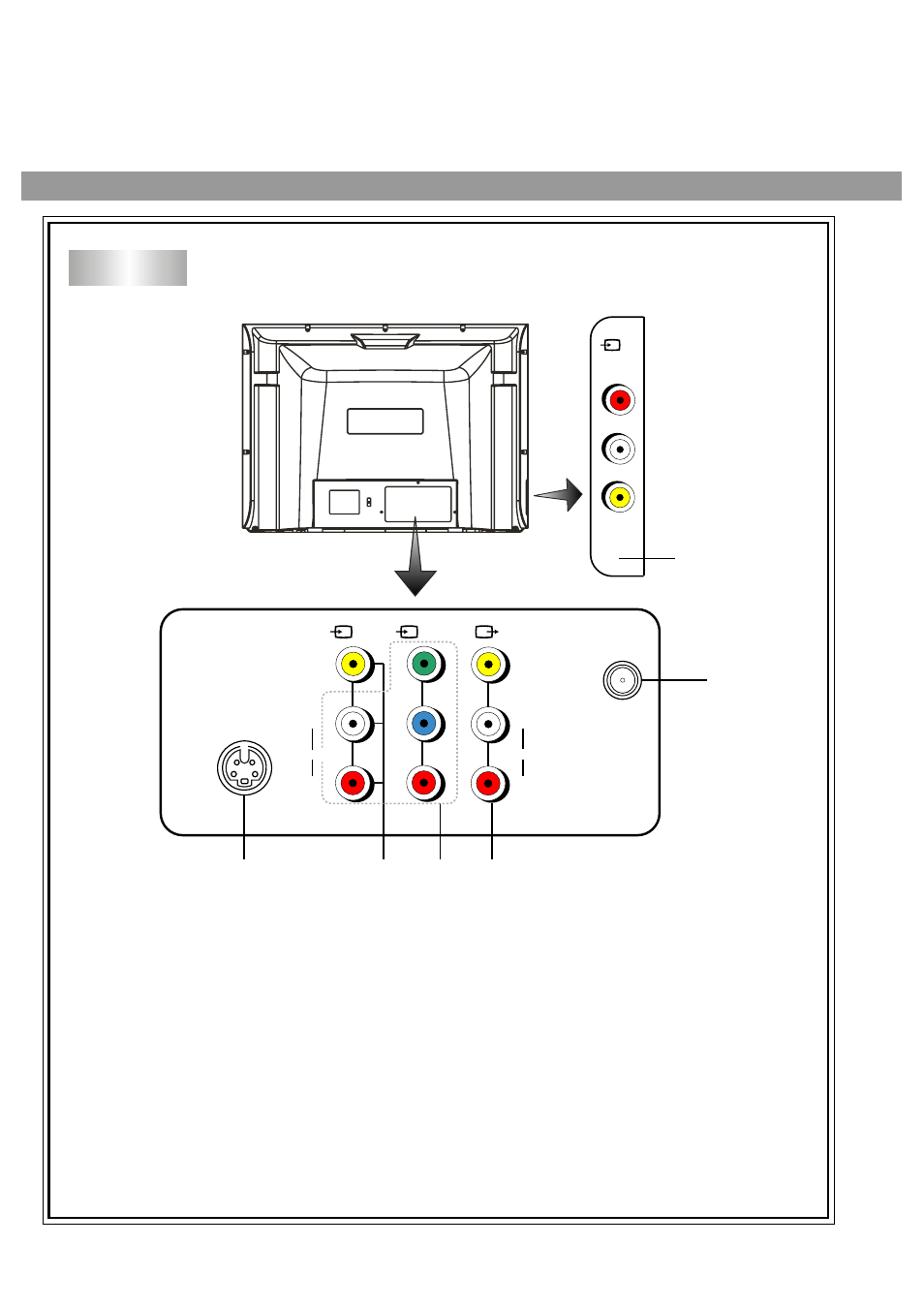 Back view | Palsonic 6125TS User Manual | Page 9 / 31